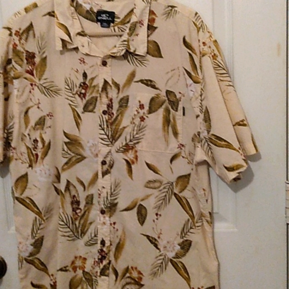 O'neill mens Hawaiian leisure shirt sz XXL